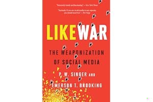 LikeWar: The Weaponization of Social Media book cover