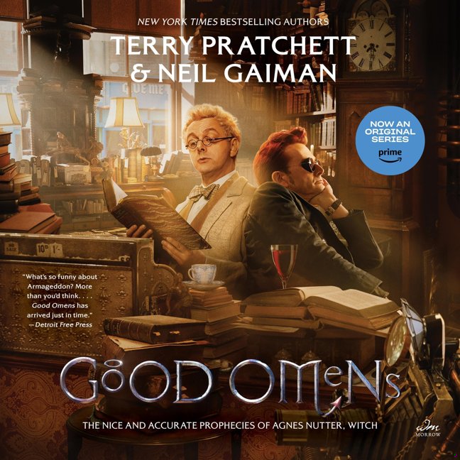 Good Omens: The Nice and Accurate Prophecies of Agnes Nutter, Witch book cover