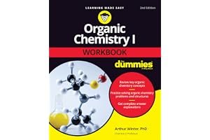 Organic Chemistry I Workbook for Dummies book cover