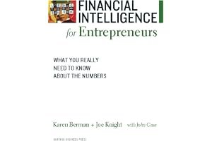 Financial Intelligence for Entrepreneurs: What You Really Need to Know About the Numbers book cover