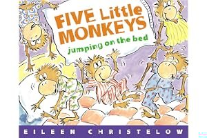 Five Little Monkeys Jumping on the Bed book cover