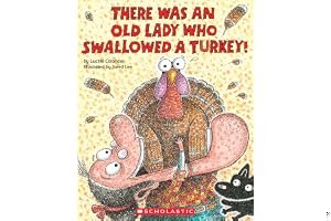 There Was an Old Lady Who Swallowed a Turkey! book cover