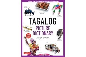 Tagalog Picture Dictionary: Learn 1,500 Tagalog Words and Expressions - The Perfect Resource for Visual Learners of All Ages (Includes Online Audio) (Tuttle Picture Dictionary Book 4) book cover