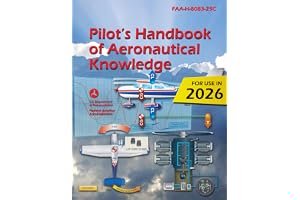 2023 Pilot’s Handbook of Aeronautical Knowledge FAA-H-8083-25C (Color Print) book cover