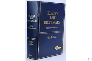 Black's Law Dictionary, Fifth Pocket Edition book cover