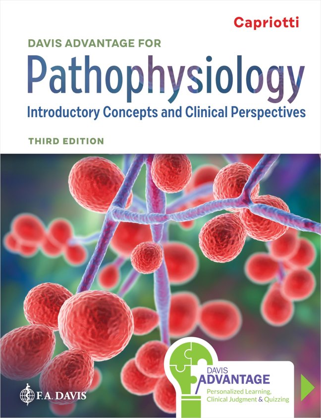 Davis Advantage for Pathophysiology: Introductory Concepts and Clinical Perspectives book cover