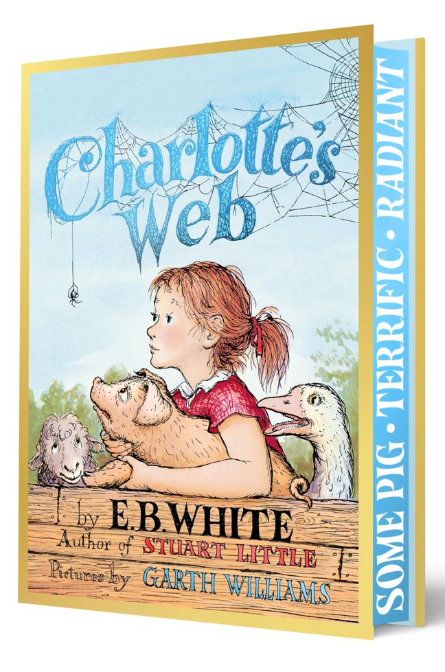 Charlotte's Web Collector’s Deluxe Edition: The Beloved Newbery Honor Tale of a Pig, a Spider, and True Friendship for Children (Ages 8-12) book cover