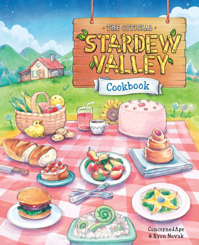 The Official Stardew Valley Cookbook book cover