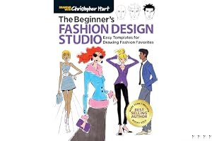 The Beginner's Fashion Design Studio: Easy Templates for Drawing Fashion Favorites book cover