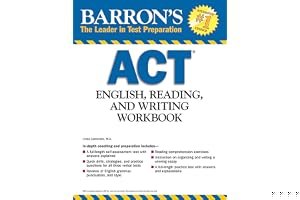Barron's ACT English, Reading, and Writing Workbook book cover