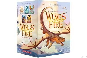 Wings of Fire Boxset, Books 1-5 (Wings of Fire #1-5) book cover