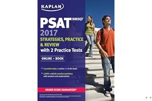 PSAT/NMSQT 2017 Strategies, Practice Review with 2 Practice Tests: Online + Book book cover