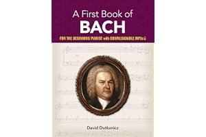 My First Book of Bach: Favorite Pieces in Easy Piano Arrangements book cover