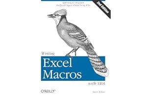 Writing Excel Macros with VBA book cover