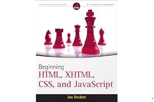Beginning HTML, XHTML, CSS, and JavaScript book cover