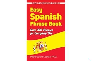 Easy Spanish Phrase Book NEW EDITION: Over 700 Phrases for Everyday Use book cover
