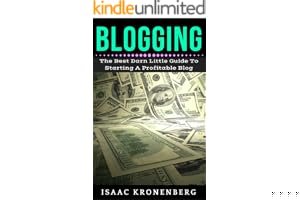 Blogging: The Best Little Darn Guide To Starting A Profitable Blog (Blogging For Profit Book 1) book cover