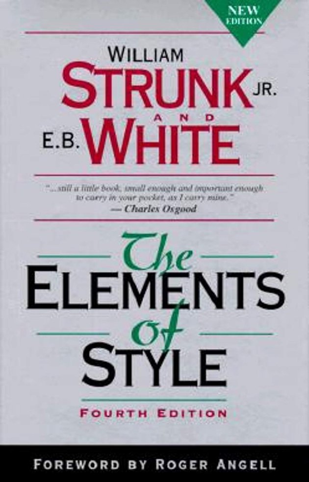 The Elements of Style book cover