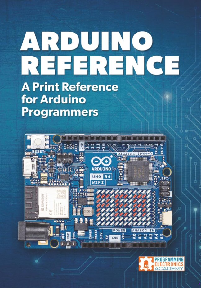 Arduino Reference: A Print Reference for Arduino Programmers book cover