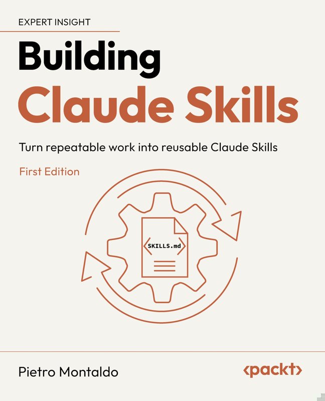 Building Claude Skills: Turn repeatable work into reusable Claude Skills book cover