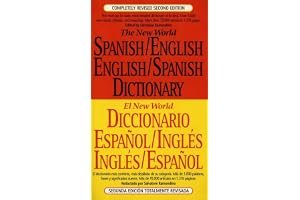 New World Spanish English Dictionary book cover