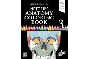 Netter's Anatomy Coloring Book (Netter Basic Science) book cover