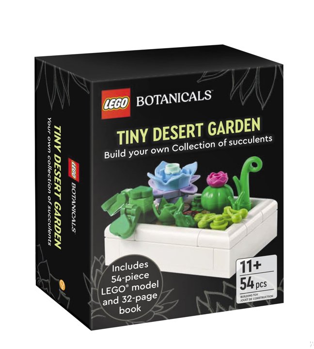 LEGO® Botanicals: Tiny Desert Garden book cover