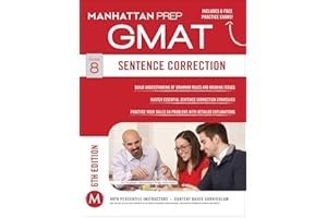 Sentence Correction GMAT Strategy Guide, Sixth Edition (Manhattan GMAT Strategy Guide Series, #8) book cover