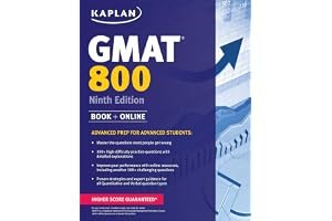Kaplan GMAT 800: Advanced Prep for Advanced Students book cover