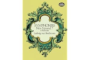 Symphonies Nos. 5, 6 and 7 in Full Score book cover