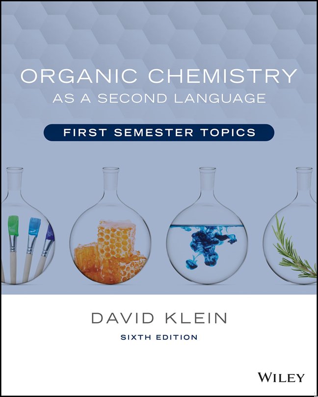 Organic Chemistry as a Second Language: First Semester Topics book cover