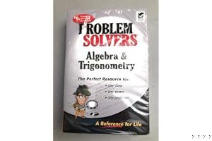 Algebra Trigonometry Problem Solver book cover