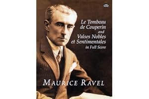 Le Tombeau de Couperin and Valses Nobles et Sentimentales in Full Score book cover