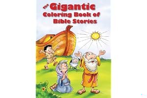 The Gigantic Coloring Book of Bible Stories book cover