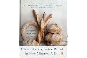 Gluten-Free Artisan Bread in Five Minutes a Day book cover