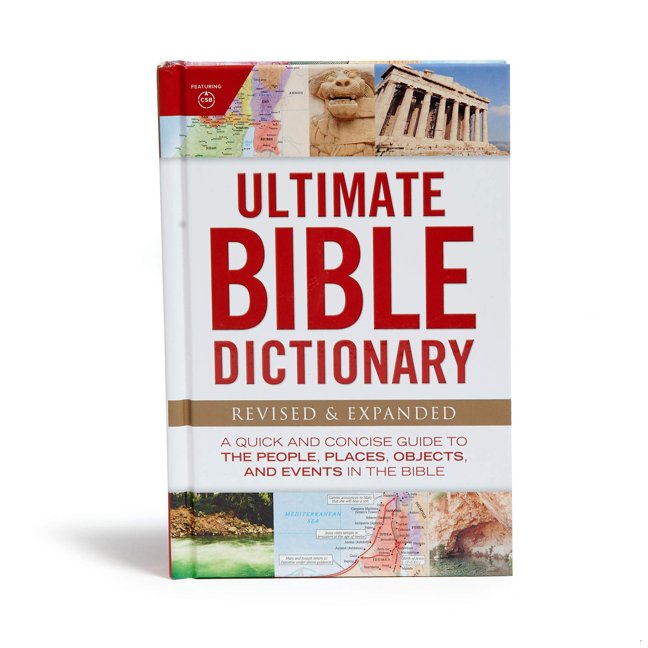 Ultimate Bible Dictionary: A Quick and Concise Guide to the People, Places, Objects, and Events in the Bible (Ultimate Guide) book cover