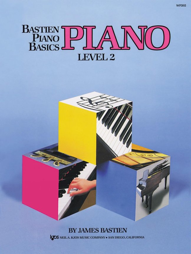 WP202 - Bastien Piano Basics - Piano - Level 2 book cover