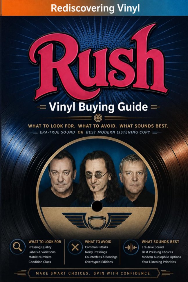 Rush Vinyl Buying Guide book cover