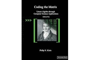 Coding the Matrix: Linear Algebra Through Computer Science Applications book cover