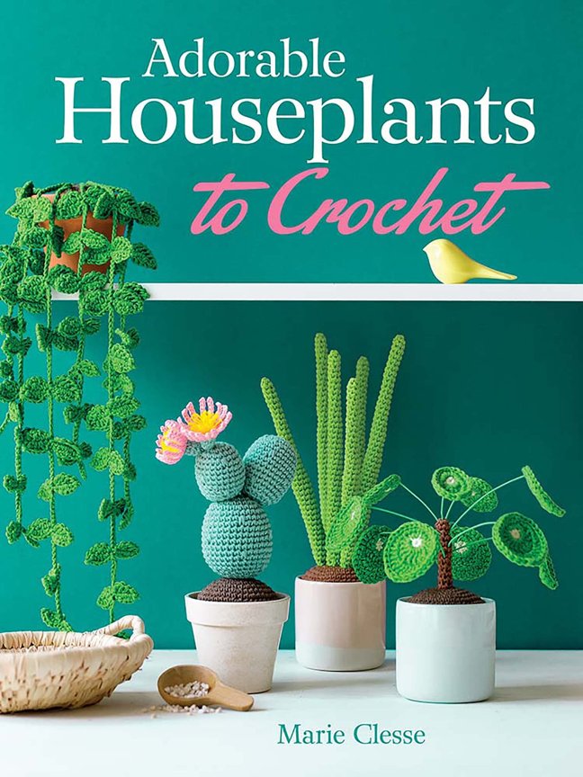 Adorable Houseplants to Crochet (Dover Crafts: Crochet) book cover