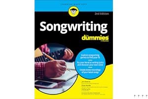 Songwriting for Dummies book cover