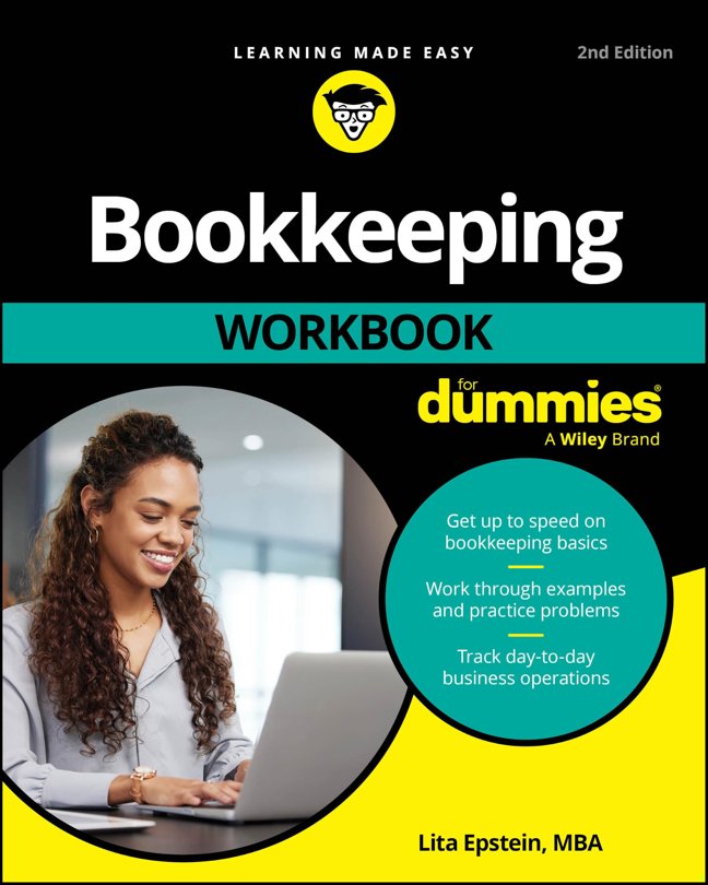 Bookkeeping Workbook for Dummies book cover