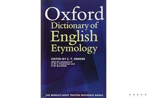 The Oxford Dictionary of English Etymology book cover