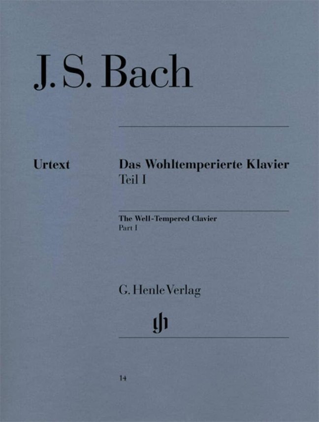 J.S. Bach: The Well-Tempered Clavier Part I BWV 846–869 | Henle Urtext Piano Sheet Music (No Fingering) | Baroque Masterwork for Study and Performance | Multilingual Songbook (English, French, German) book cover