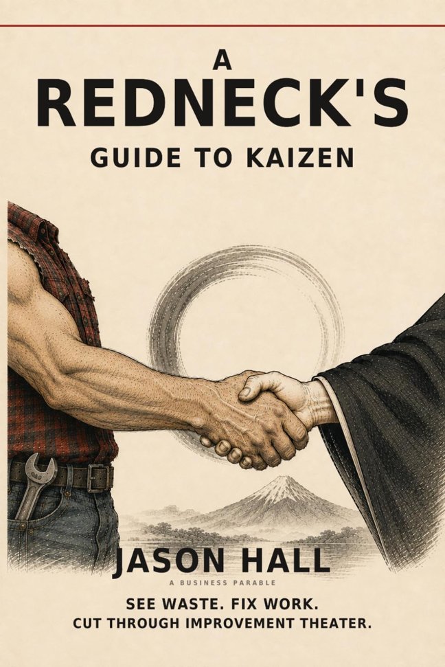 A Redneck's Guide to Kaizen: How to See Waste, Fix Work, and Cut Through Improvement Theater book cover