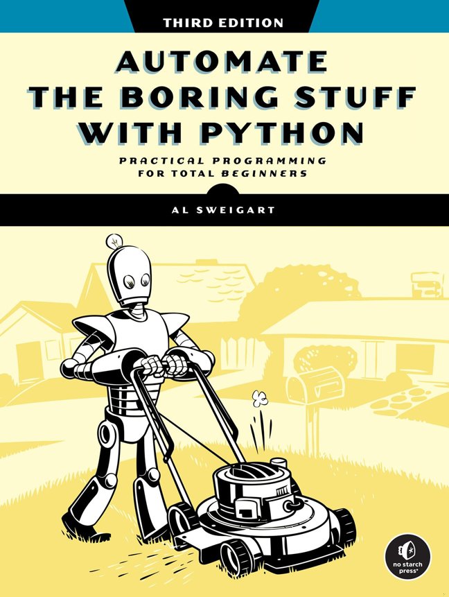 Automate the Boring Stuff with Python, 3rd Edition book cover