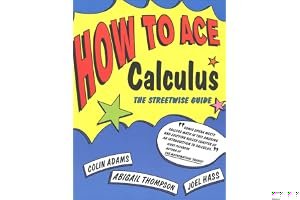 How to Ace Calculus: The Streetwise Guide book cover