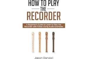 How to Play the Recorder: A Beginner’s Guide to Learn to Play the Recorder with Follow Along Audio Examples book cover