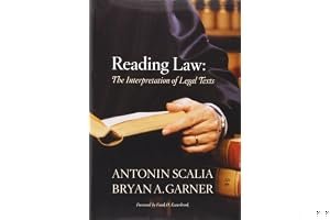 Reading Law: The Interpretation of Legal Texts book cover