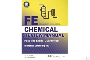PPI FE Chemical Review Manual, 1st Edition (Paperback) – Comprehensive Review Guide for the NCEES FE Chemical Exam book cover